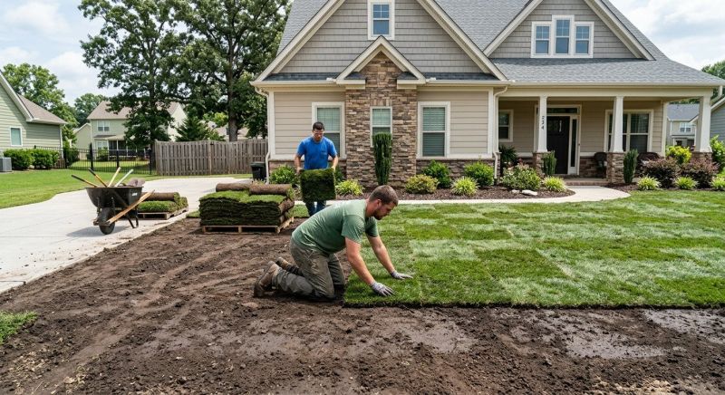 Lawn Sodding in Rockwall, TX
