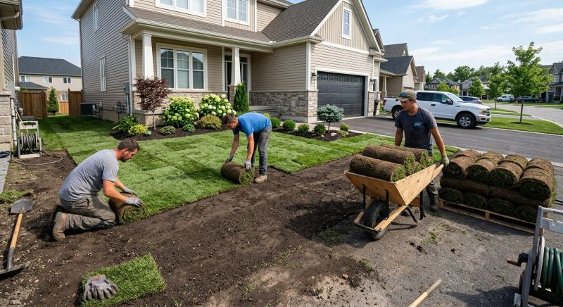 Centipede Sod Installation in Aiken, SC