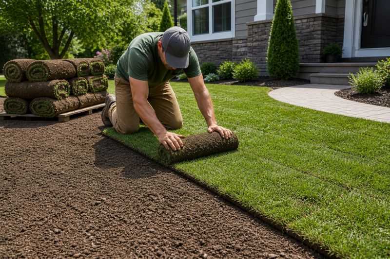 Lawn Sodding in Rockwall, TX