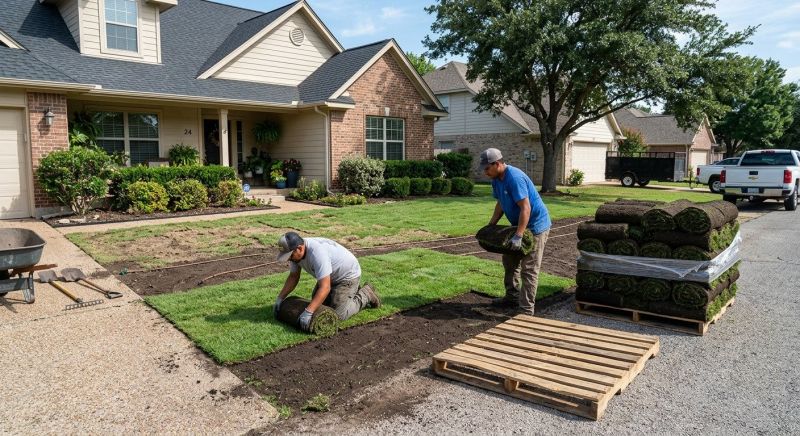 Ryegrass Sod Installation in Ventura County, CA