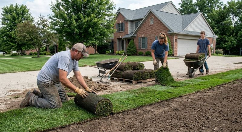 Sod Landscaping in Rockwall, TX