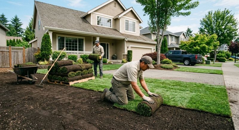 Sod Laying Service in Aiken, SC