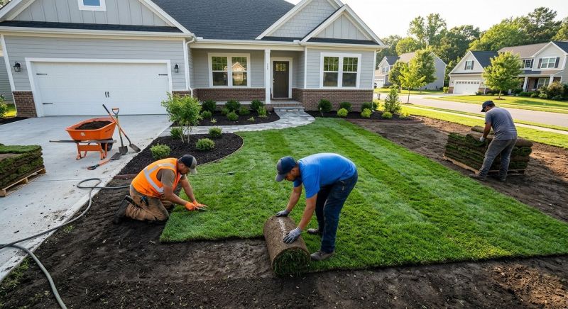 Yard Sod Replacement in Ventura County, CA