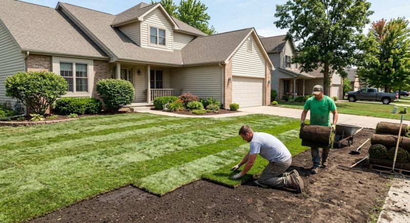 Yard Sodding in Aiken, SC